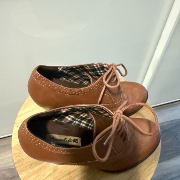 American Eagle 🦅 Brown Women's Oxford Shoes - Picture 8 of 8